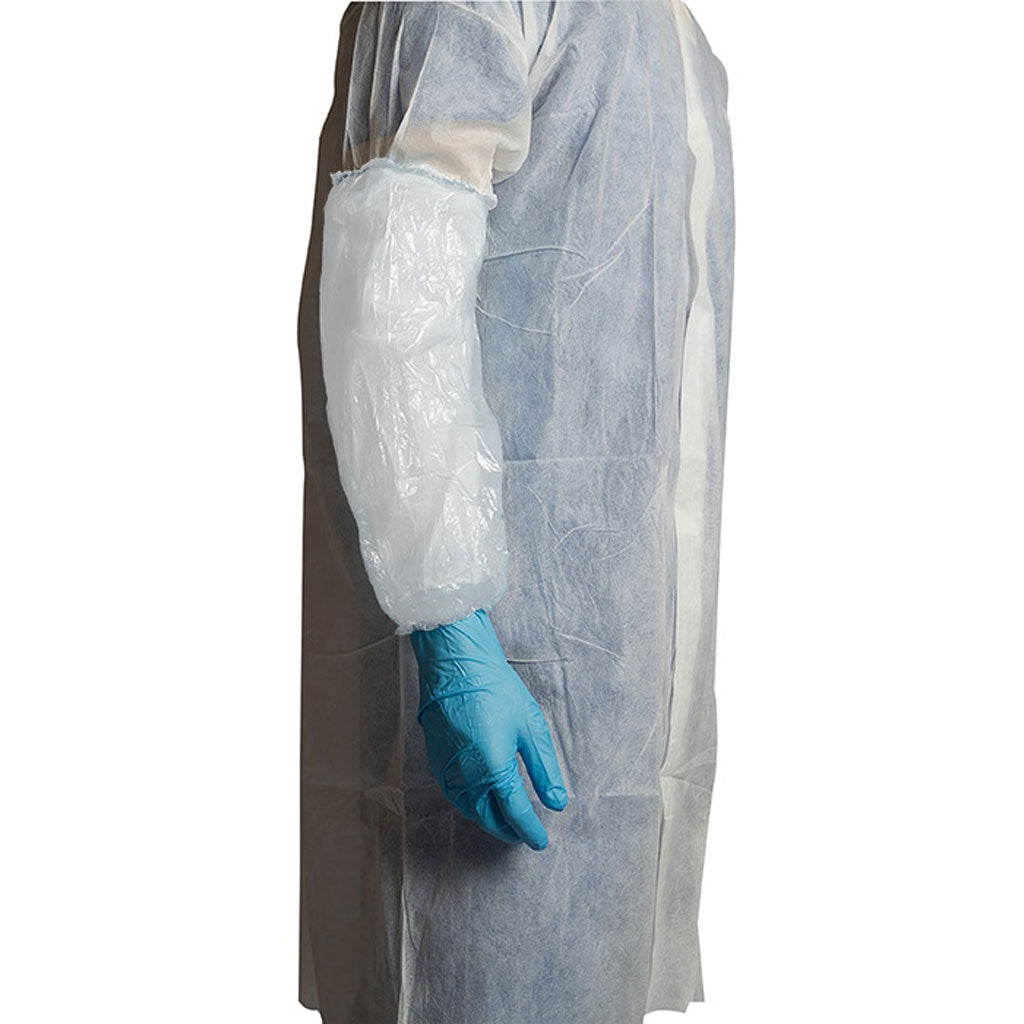 Bastion White Plastic Sleeve Protectors 100/Pack