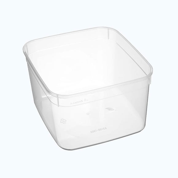 Bonware B3100-180S 3.1L Square Storage Container/Pail | 10/Pack