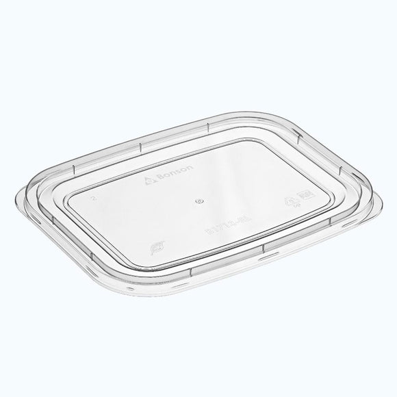 Bonware B1713-RL Premium Rectangle Lid to fit B1000 & B1200 Containers | 25/Pack