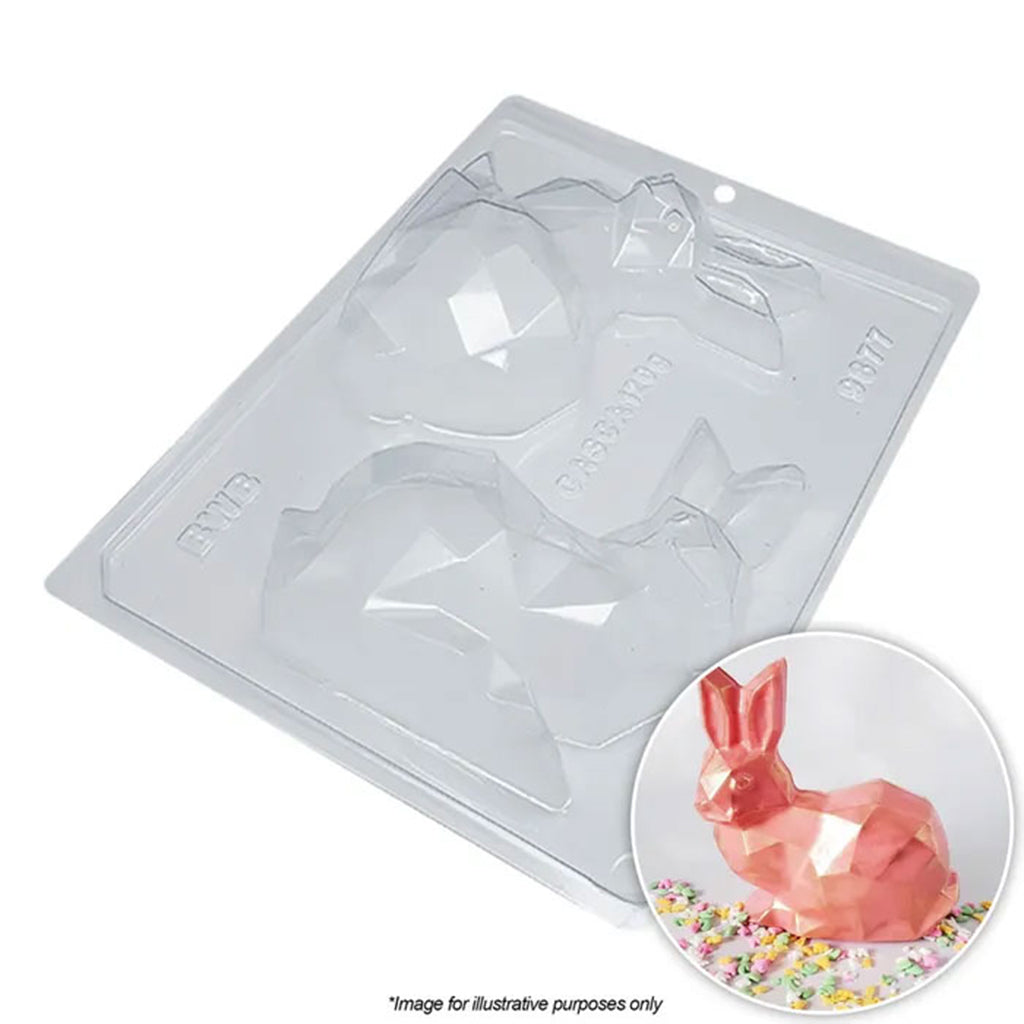 BWB Geo Rabbit Mould 3 Piece
