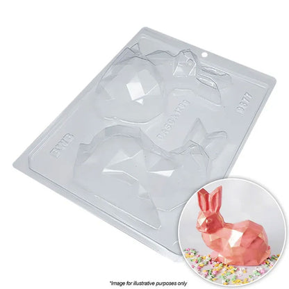 BWB Geo Rabbit Mould 3 Piece