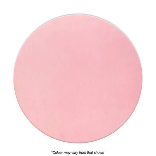 Cake Board Round Pastel Pink 10 Inch | 6mm Thick MDF