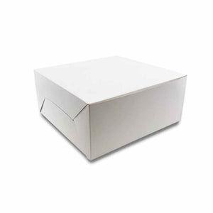 White Standard Cake Box 11x11x4 Inch Tall (1280x280x100mm) 100/Pack