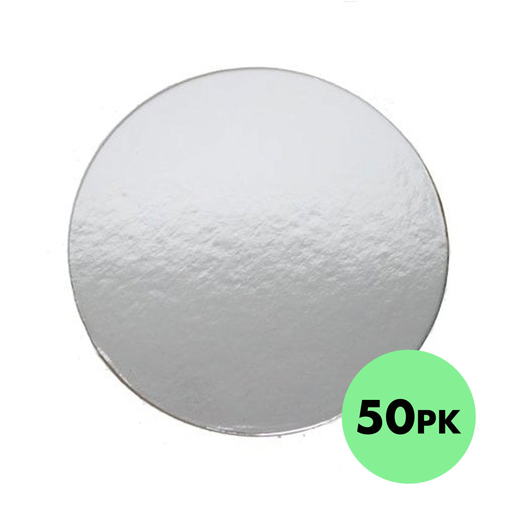 Cake Disc Round Silver 11 Inch 2mm | 50/Pack