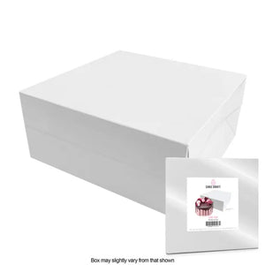 Cake Craft White Cake Box 16x16x6 Inch | Each