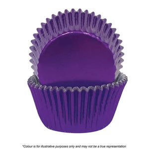 Cake Craft 408 Foil Baking Cups Purple | 72/Pack