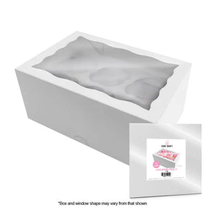 Cake Craft Window Cupcake Box 6 Hole | Each