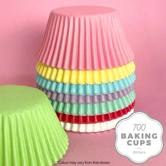 Cake Craft 700 Baking Cups | Mixed | 200/Pack