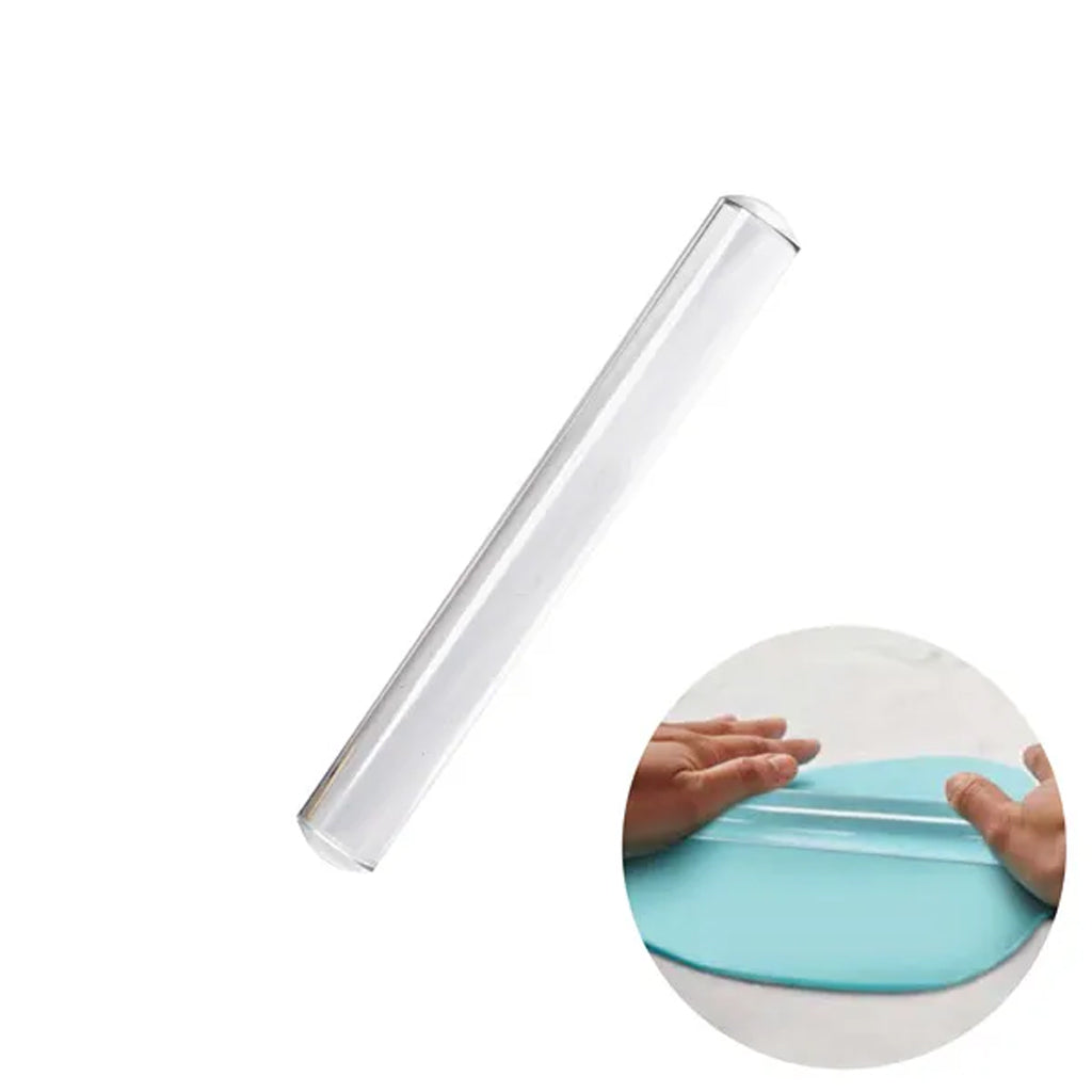 Cake Craft Acrylic Rolling Pin 22.5cm x 2.5cm