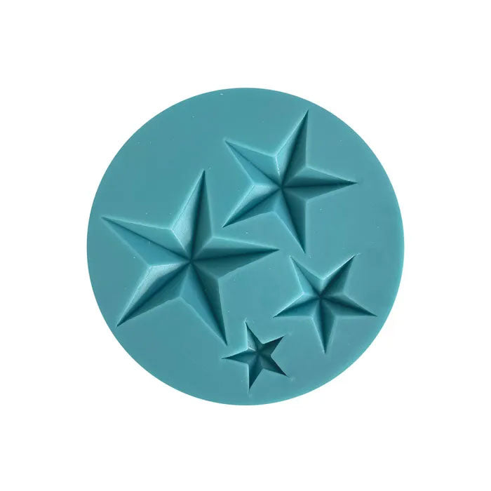 Cake Craft Assorted Star Silicone Mould