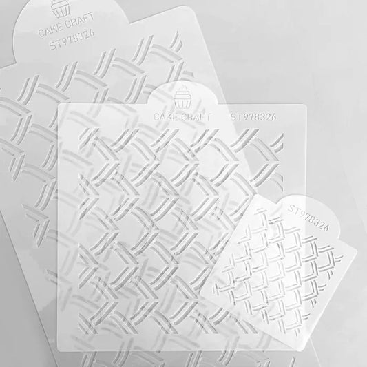 Cake Craft Cake Stencils Lotus | 3 Piece