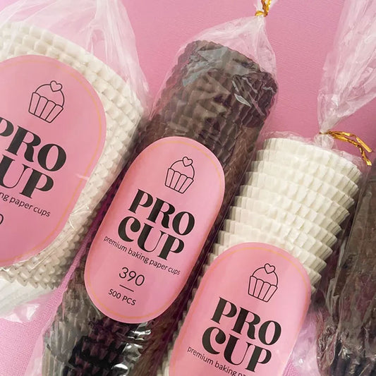 Baking Cups White 360 | 500/Pack