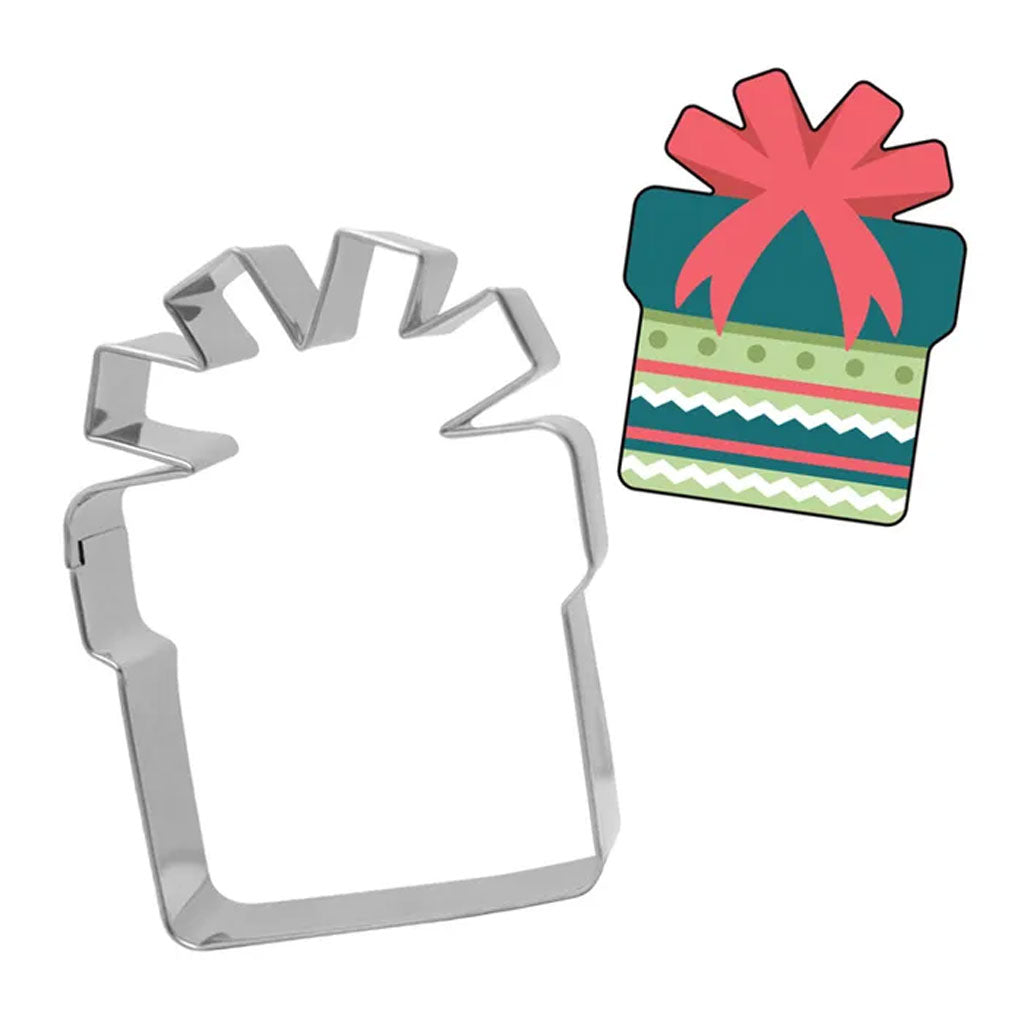 Cake Craft Present Cookie Cutter