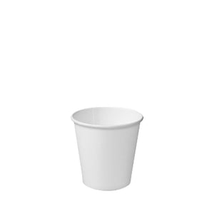 Castaway Single Wall Coffee Cup White 4oz 50/Pack
