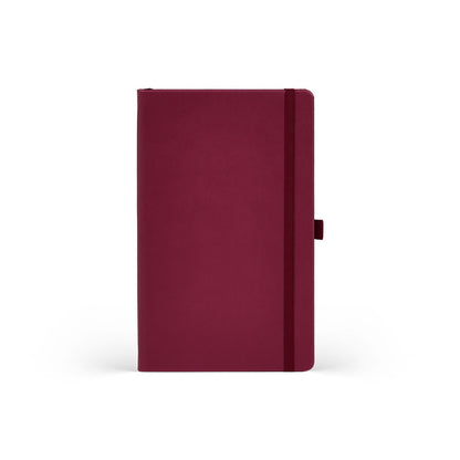 Castelli Notebook All Colour Mid Ruled - Burgundy