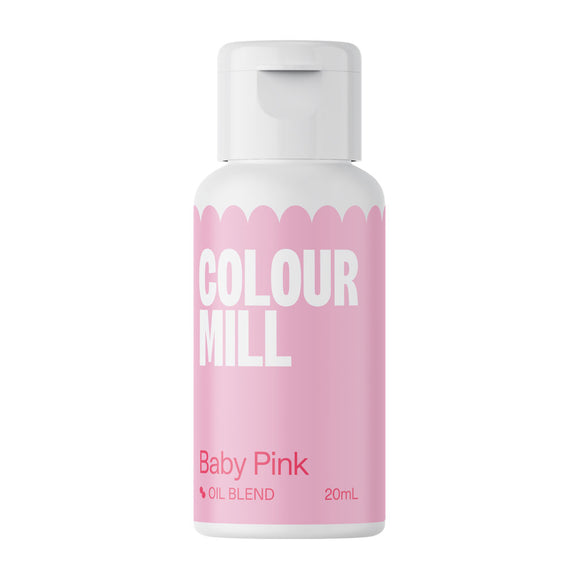 Colour Mill Baby Pink Oil Based Food Colouring 20ml | BB 06/28