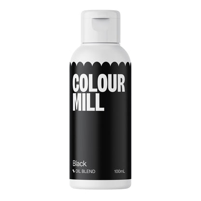 Colour Mill Black Oil Based Food Colouring 100ml