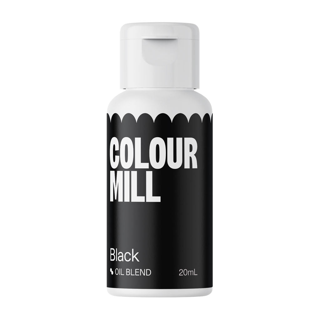 Colour Mill Black Oil Based Food Colouring 20ml | BB 04/29