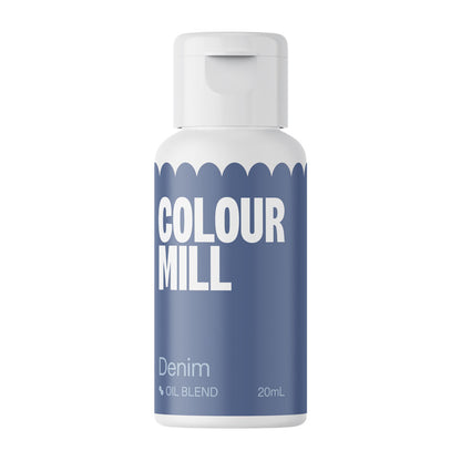 Colour Mill Denim Oil Based Food Colouring 20ml | BB 07/30