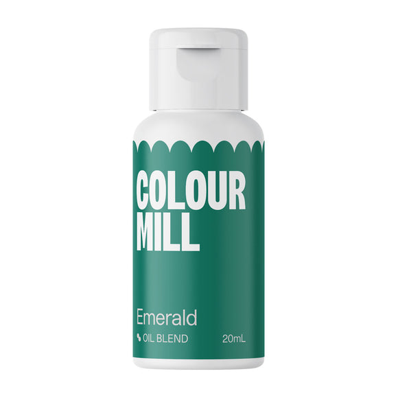 Colour Mill Emerald Oil Based Food Colouring 20ml | BB 04/29