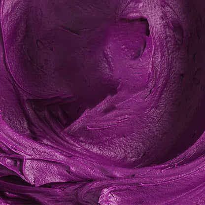 grape purple buttercream icing using colour mill oil food colour