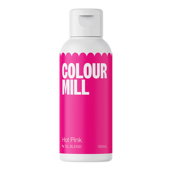 Colour Mill Hot Pink Oil Based Food Colouring 100ml | BB 02/30