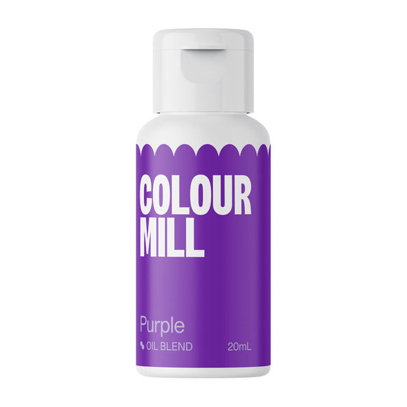 Colour Mill Purple Oil Based Food Colouring 20ml | BB 04/28