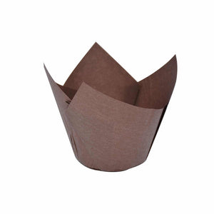 Confoil P60R Medium Parchment Muffin Wrap Brown | 500/Ctn