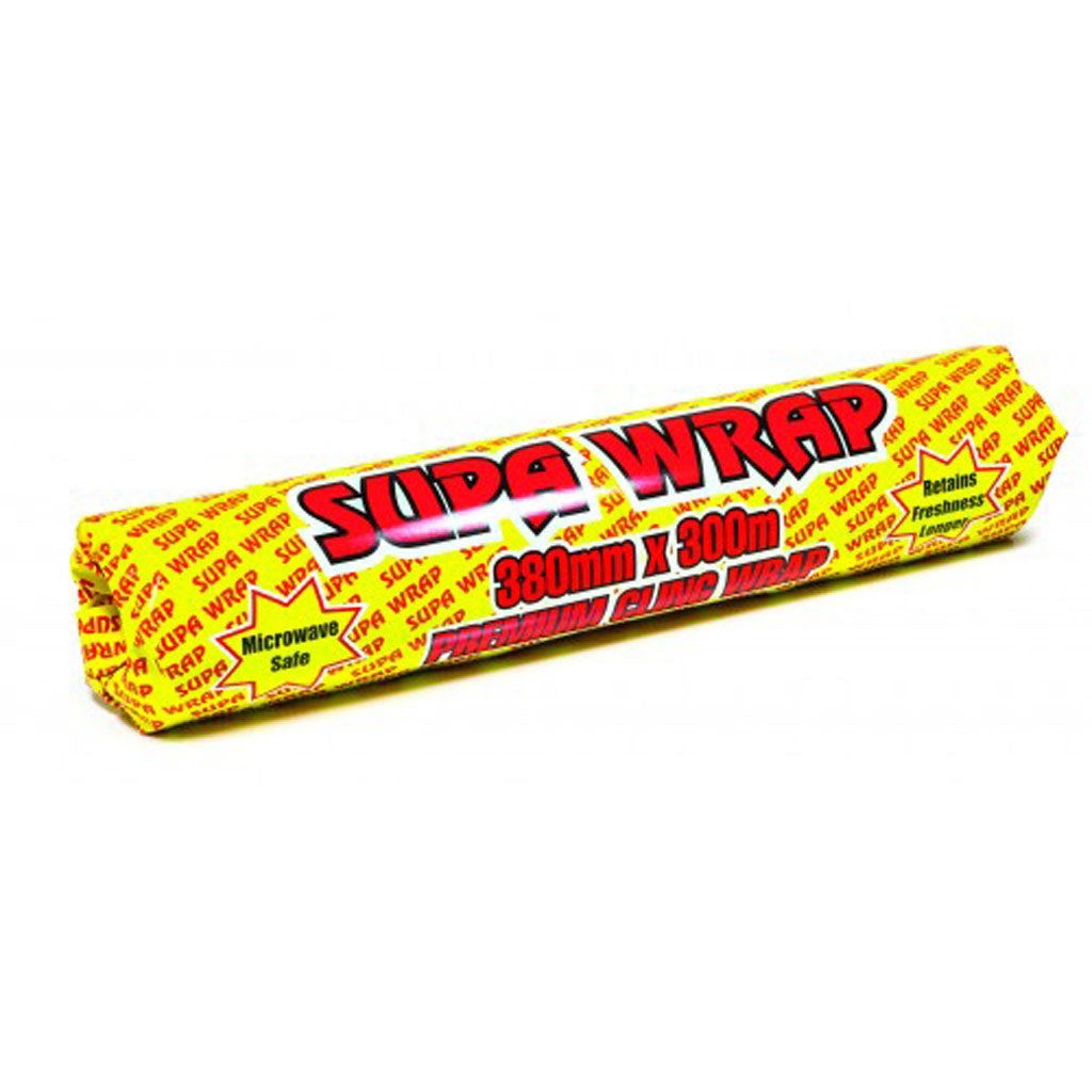 SupaWrap Premium Cling Film 380mm x 300m