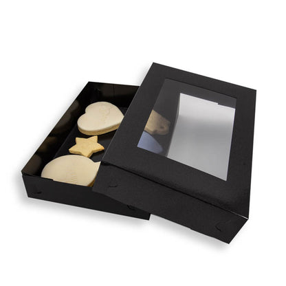 Coo Kie Large Cookie/Chocolate Box Black | Each