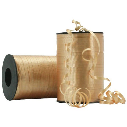 Crimped Curling Ribbon Gold 5mm x 500m