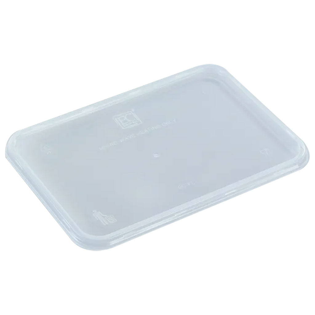 EC Plastic Rectangle Lid to suit EC Range Containers | 50/Pack