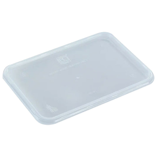 EC Plastic Rectangle Lid to suit EC Range Containers | 50/Pack