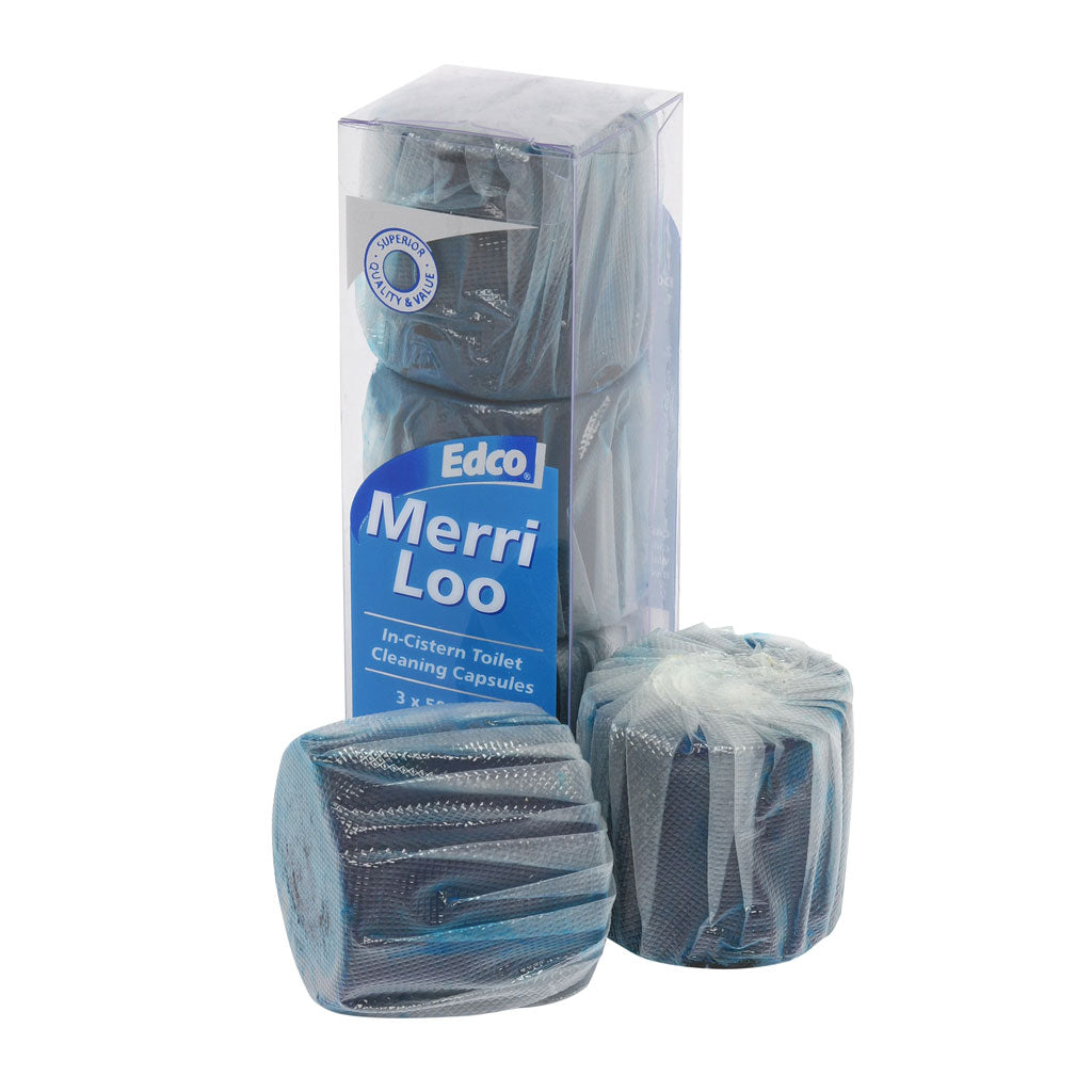 Edco Merri Loo In Cistern Toilet Cleaning Capsules | 3/Pack