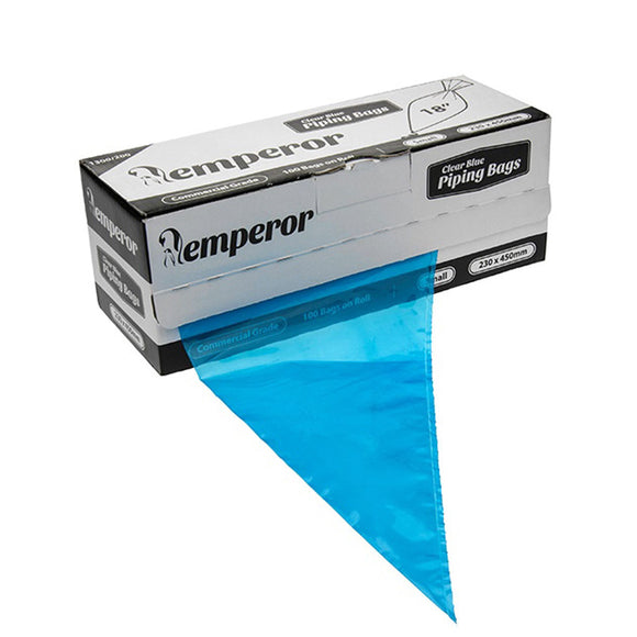 Emperor Disposable Piping Bags Blue 18 Inch 100/Box