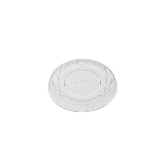 Emperor Clear PET Flat Lid to fit 8oz & 10oz Emperor PET Clear Cups | 50/Pack