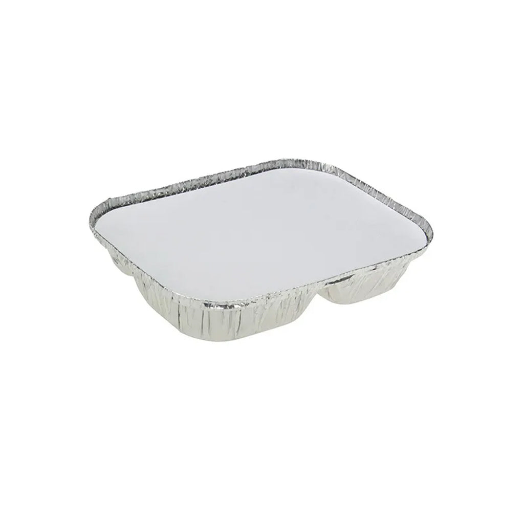Emperor Rectangle 3 Part Foil Tray & Lid | 50/Pack