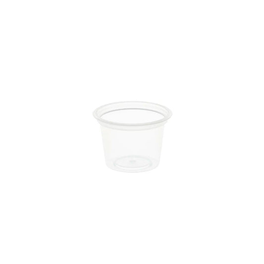 T100 Portion Cup Clear Plastic 30ml |100/Pack