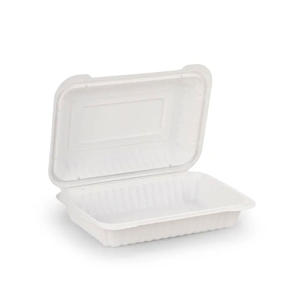 EP28 Plastic Meal Clamshell 9x6x2.5" | 50/Pack