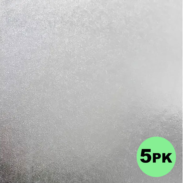 Cake Board Square Silver 12 Inch | 6mm Thick Masonite | 5/Pack