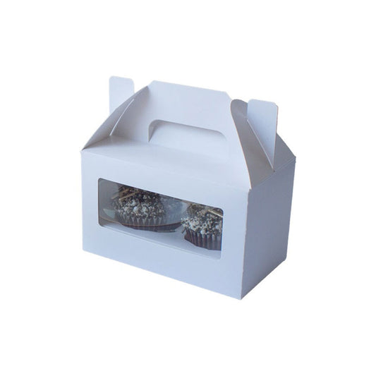 GoBake Window 2 Cupcake Box with Handle | 2/Pack