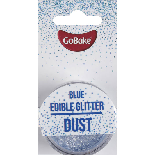 GoBake Edible Glitter Dust Blue - 2g