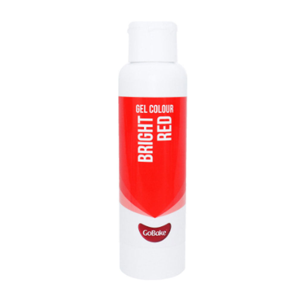 GoBake Gel Food Colour Bright Red 120g