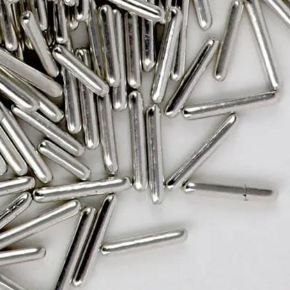 GoBake Cachous Rods Shiny Silver - 85g
