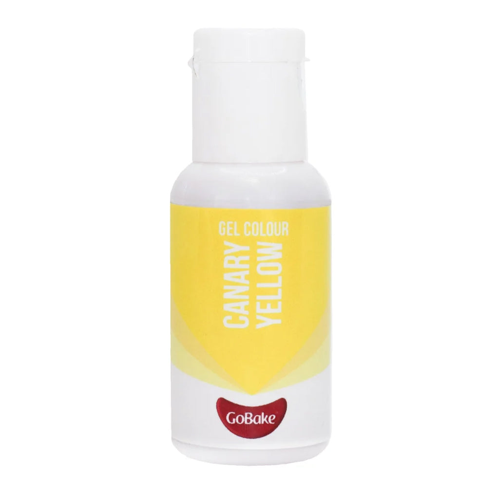 GoBake Gel Food Colour Canary Yellow 21g