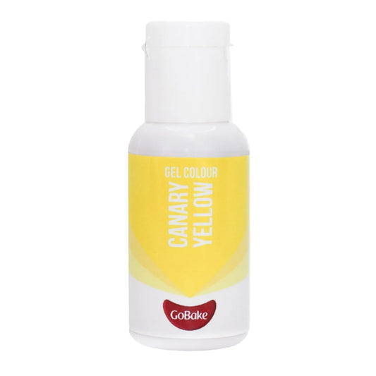 GoBake Gel Food Colour Canary Yellow 21g