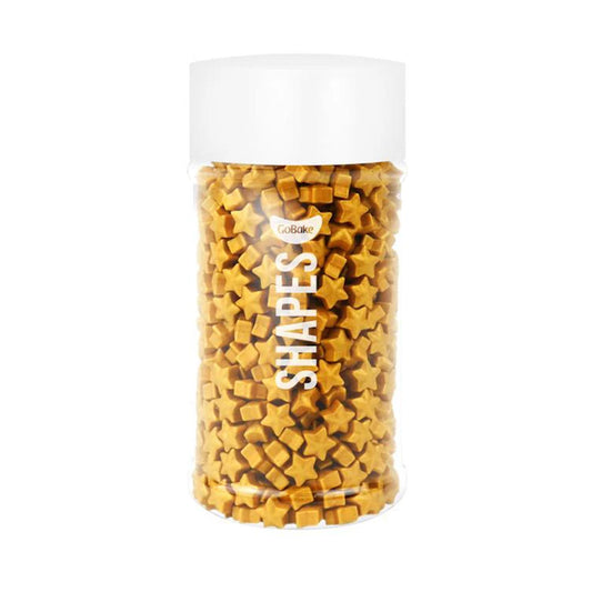 GoBake Candy Shapes Stars - Gold | 80g