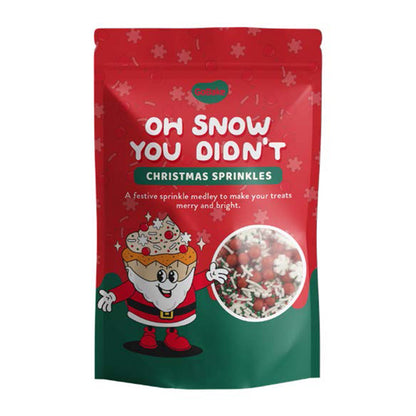 GoBake Christmas Sprinkles Oh Snow You Didn't - 200g