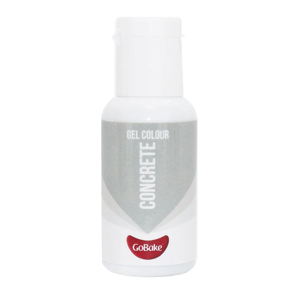 GoBake Gel Food Colour - Concrete | 21g