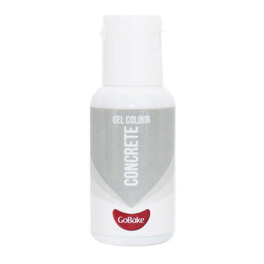 GoBake Gel Food Colour - Concrete | 21g